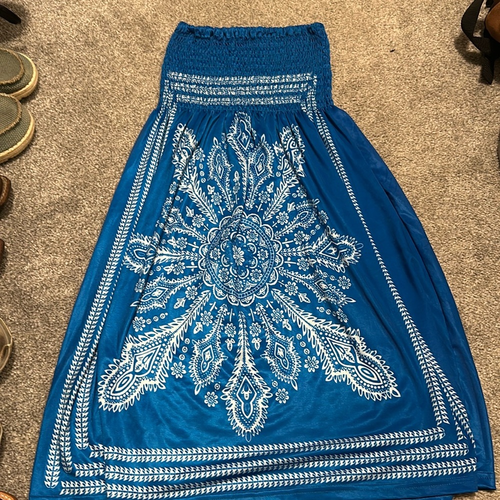 Blue skirt/dress